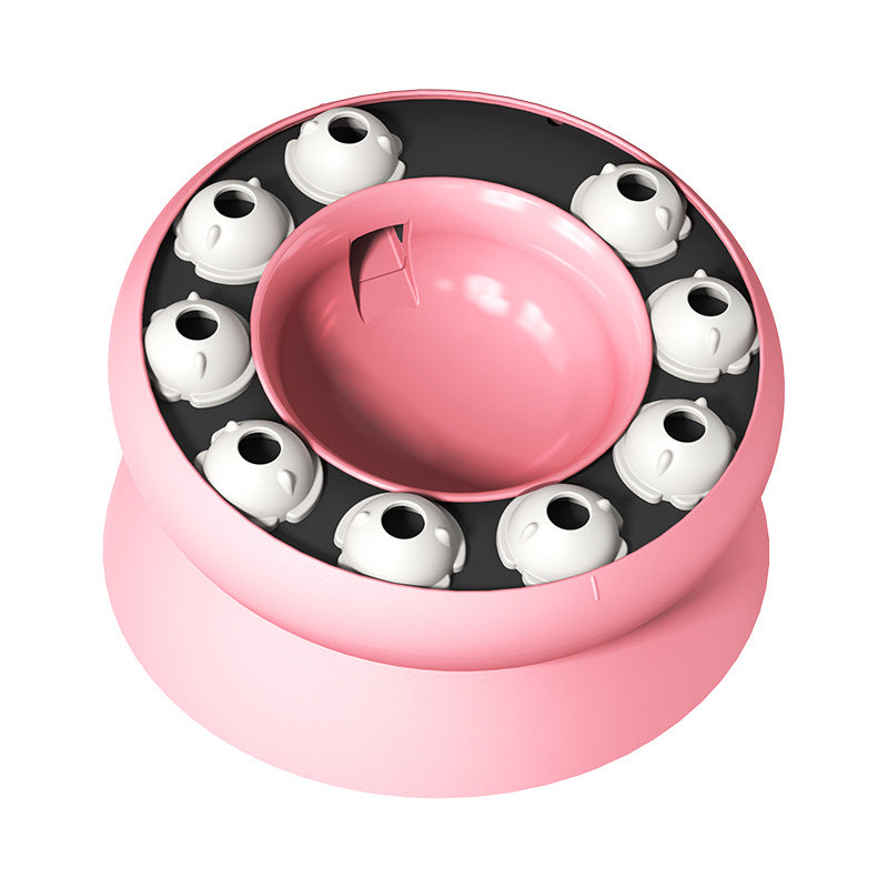 Cross-border hot-selling pet food leaking bear dog toy puzzle slow food rolling dog toy slow feeder dispenser