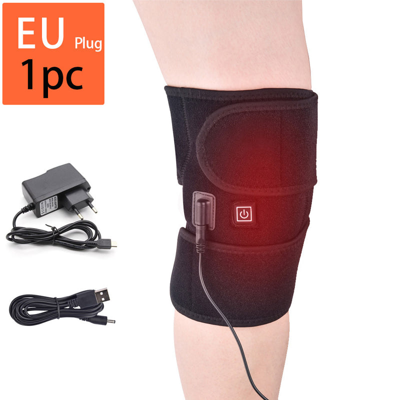 Source manufacturer electric heating old cold leg warming knee pads middle-aged and elderly knee joint warming protective equipment health massage
