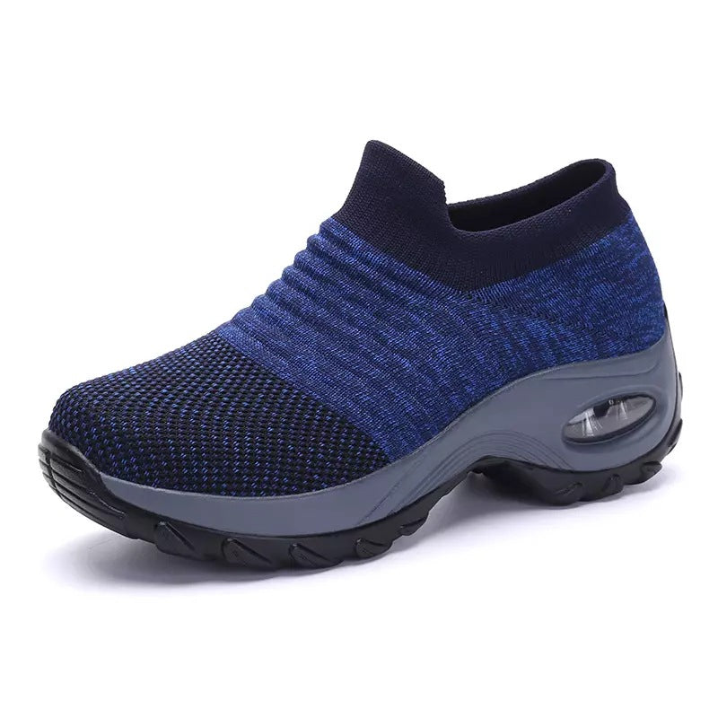 1839 autumn women's shoes sports shoes women's travel hiking shoes leisure heightening air cushion outdoor shoes rocking shoes