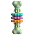 New Arrival Pet Toy Dog Toy TPR Bone Type Succulent Biting Bite Resistant Molar Toy Set