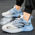 Sports shoes men's swivel buttons foreign trade large size daddy shoes couple running machine armor shoes men's shoes factory direct sales
