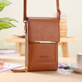 Touch screen mobile phone bag female small messenger cute small bag for mobile phone fashion key coin purse vertical