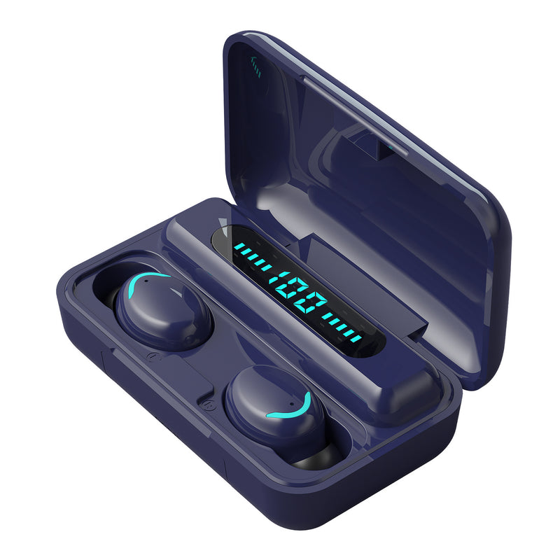 New private model F9-2 F9-5 F9-5C Macaron true wireless digital display Bluetooth headset 5.0 sports headset