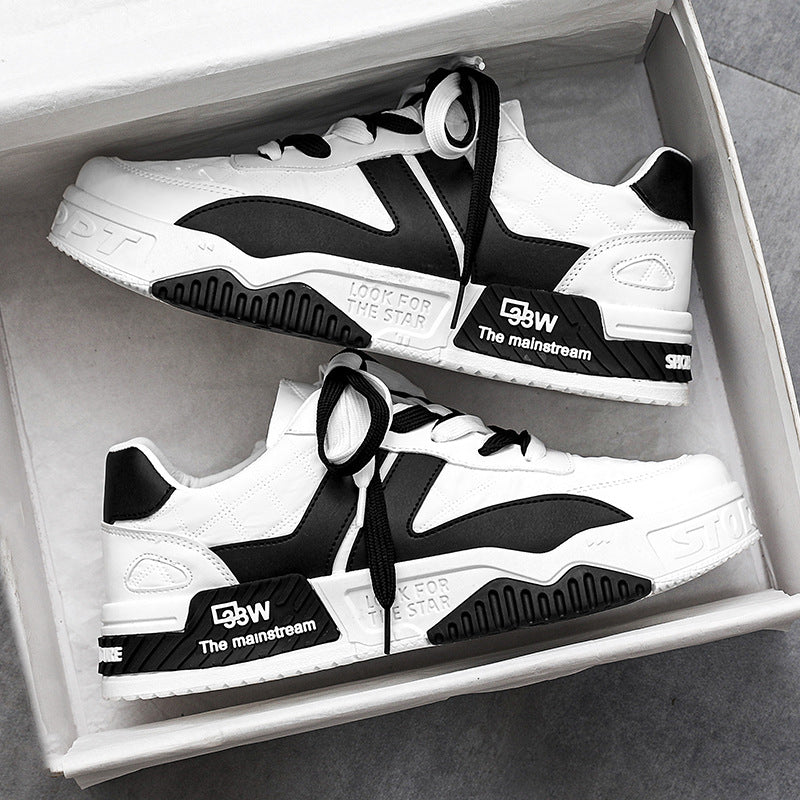 Men's shoes spring 2024 new breathable men's sneakers trendy all-match shoes men's niche original casual trendy shoes