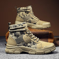 Popular Men's Boots 2021 Autumn New Men's Camouflage Boots Trendy Casual Martin Boots Retro Desert Military Boots Wholesale