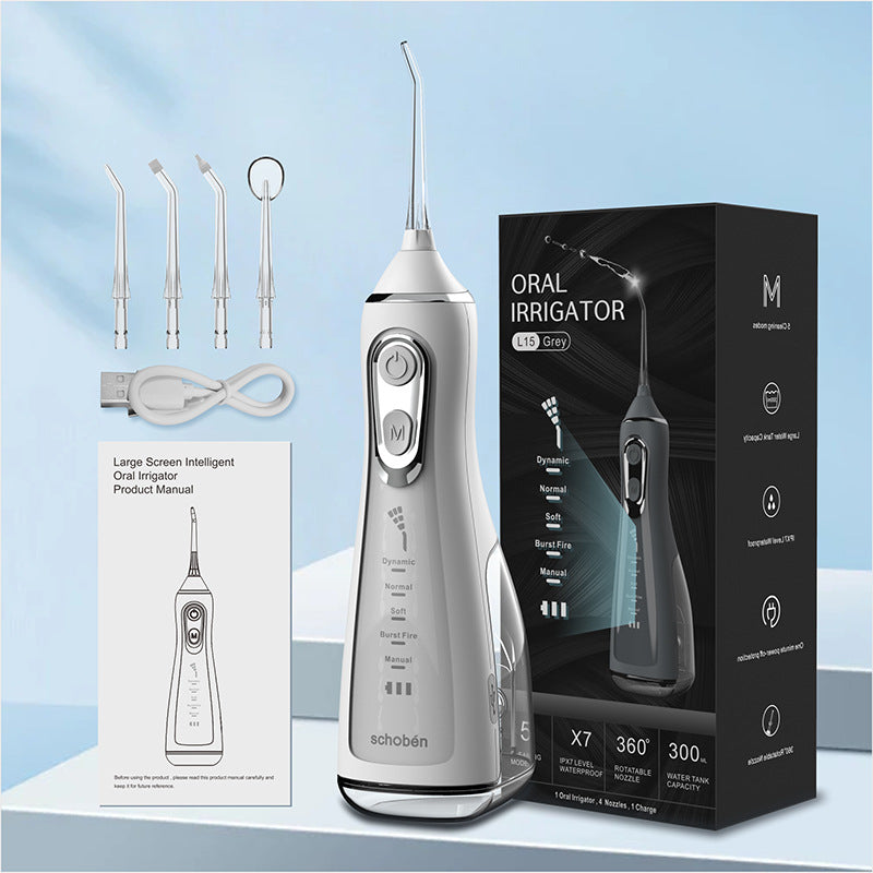 Factory direct sales portable dental rinser electric oral cleaning toothscaler remover calculus irrigator toothscaler water flosser