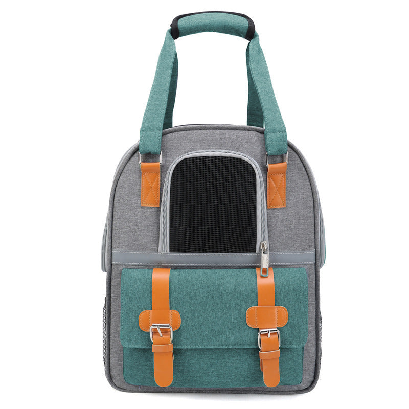 Cross-border hot-selling European and American pet bag wholesale out-shoulder cat backpack wear-resistant grab portable cat and dog bag
