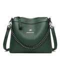 Large Capacity Women's Bag Wholesale Middle-aged Women's Bag 2023 New Crossbody Fashion Versatile Soft Leather Single Shoulder Crossbody Mom Bag