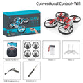 Land and air folding deformation motorcycle quadcopter gesture sensing aerial drone remote control aircraft toy