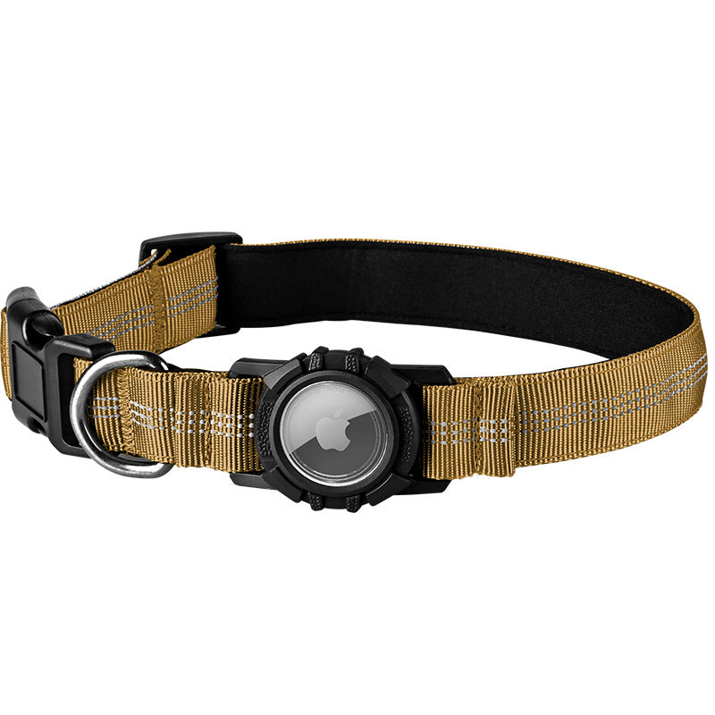 Dog collar Amazon hot sale suitable for Apple Airtag dog collar airtag protective cover pet collar