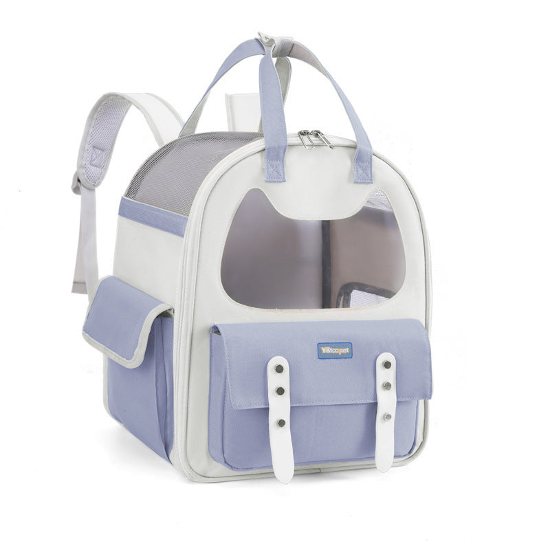 Cross-border hot-selling European and American pet bag wholesale out-shoulder cat backpack wear-resistant grab portable cat and dog bag