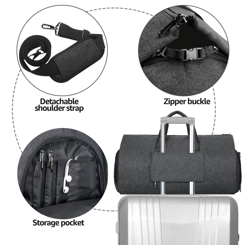 Spot cross-border luggage bag business travel suit bag set men's waterproof hand-held messenger foldable travel bag
