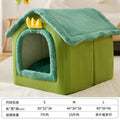 Double roof detachable and washable dog house four seasons universal cat bed autumn and winter tent dog bed pet bed cat house dog house dog house