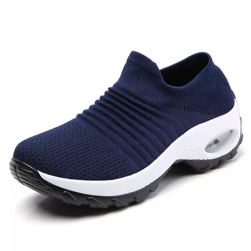 1839 autumn women's shoes sports shoes women's travel hiking shoes leisure heightening air cushion outdoor shoes rocking shoes
