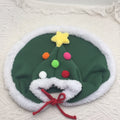 Cat New Year's Christmas clothes cloak cloak pet puppy hat Teddy bear elk Christmas tree autumn and winter