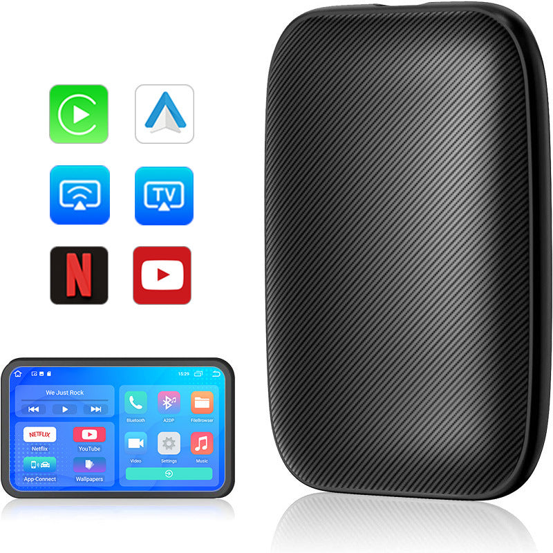 Wireless carplay box wired to wireless carplay adapter module car interconnection box Android auto