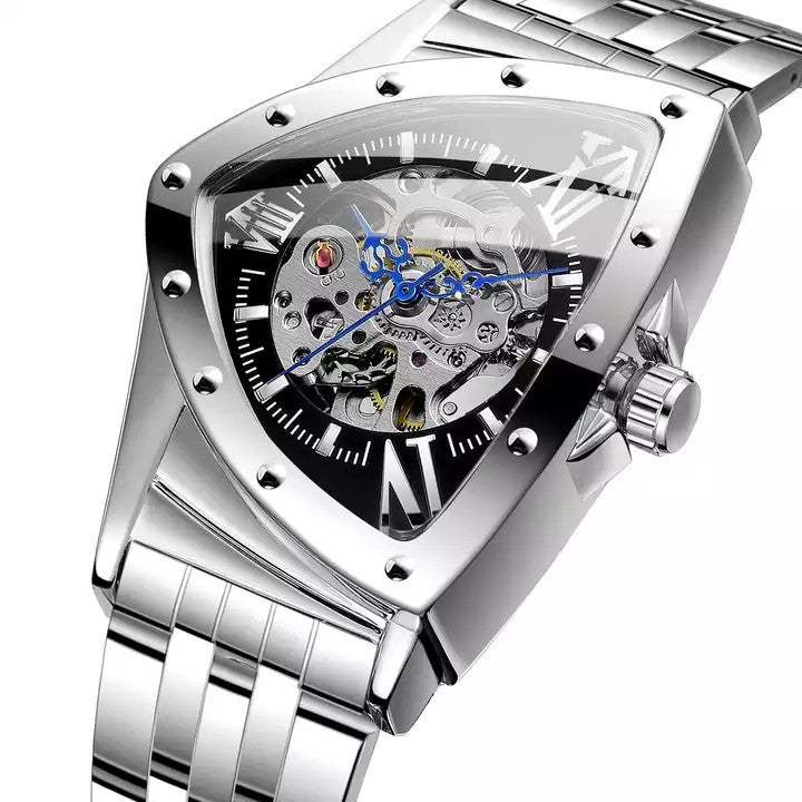 New TOMARCH European and American style men's fashionable and casual hollow triangle automatic mechanical watch wholesale