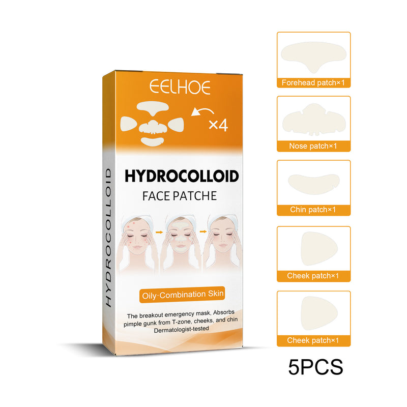 EELHOE Hydrogel Facial Acne Sticker Portable Transparent Invisible Hydrogel Body Facial Care Concealer Anti-Acne Sticker