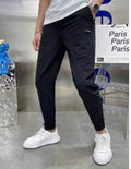 Dennis Trousers Company Early Autumn Six Pockets High Elastic Skinny Casual Pants All-match Casual Straight Pants Men