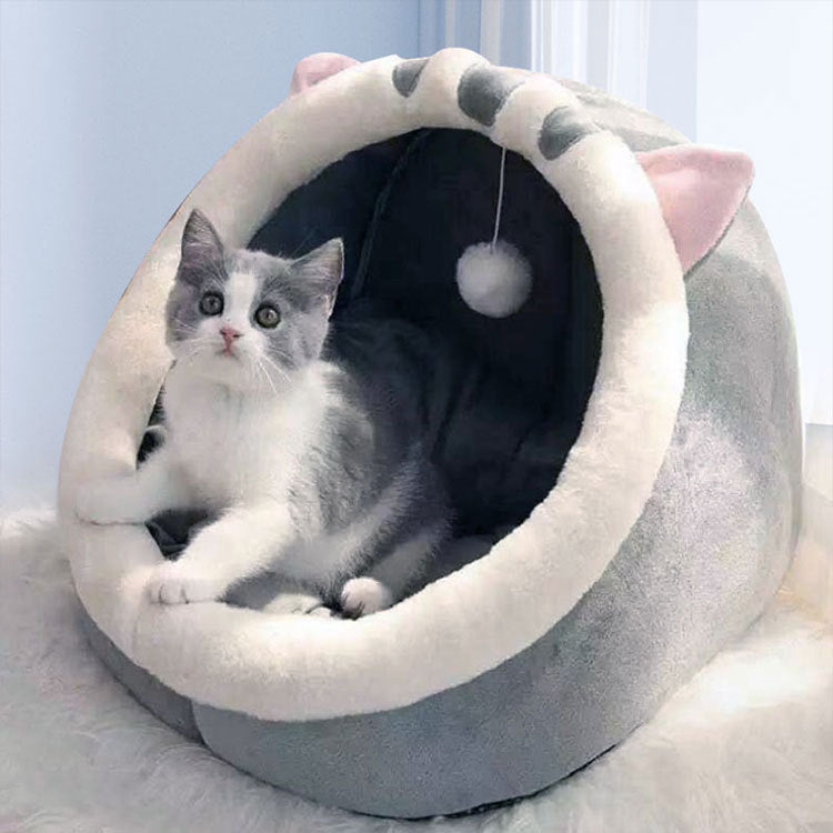 Manufacturer net red cat jiji kennel cat kennel removable and washable cat pet supplies semi-enclosed mat four seasons to keep warm