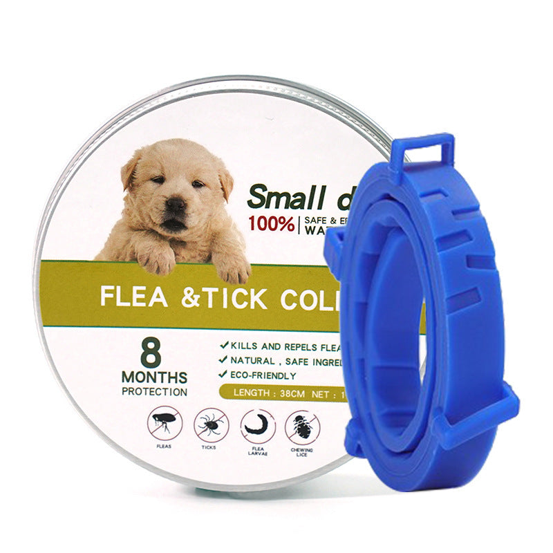 Cross-border pet cat and dog repellent collar flea repellent mosquito repellent dog collar flea repellent necklace waterproof strip factory direct sales