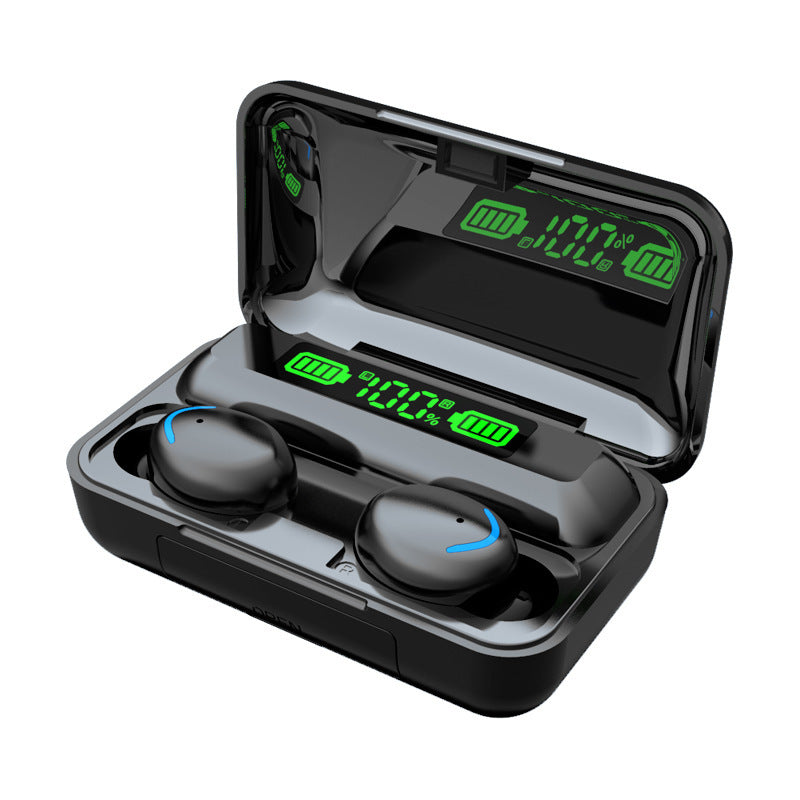 New private model F9-2 F9-5 F9-5C Macaron true wireless digital display Bluetooth headset 5.0 sports headset
