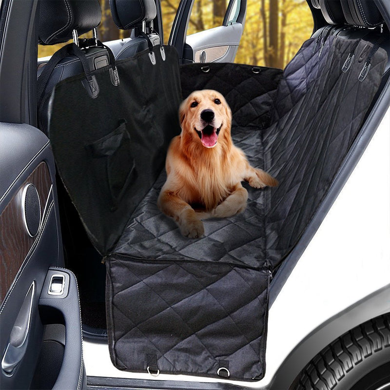 Amazon hot selling car pet mat car rear seat dog waterproof and anti-dirty seat cushion car quilted cotton thick dog mat