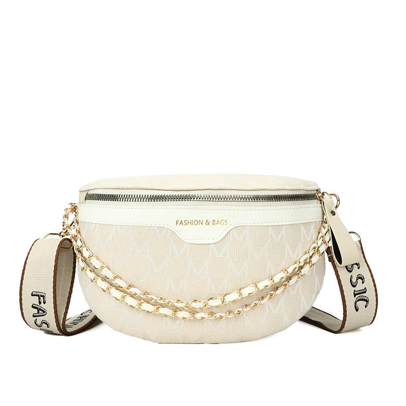 Internet celebrity chest bag ins fashion bag 2023 new trendy ladies shoulder Messenger summer casual all-match small pocket