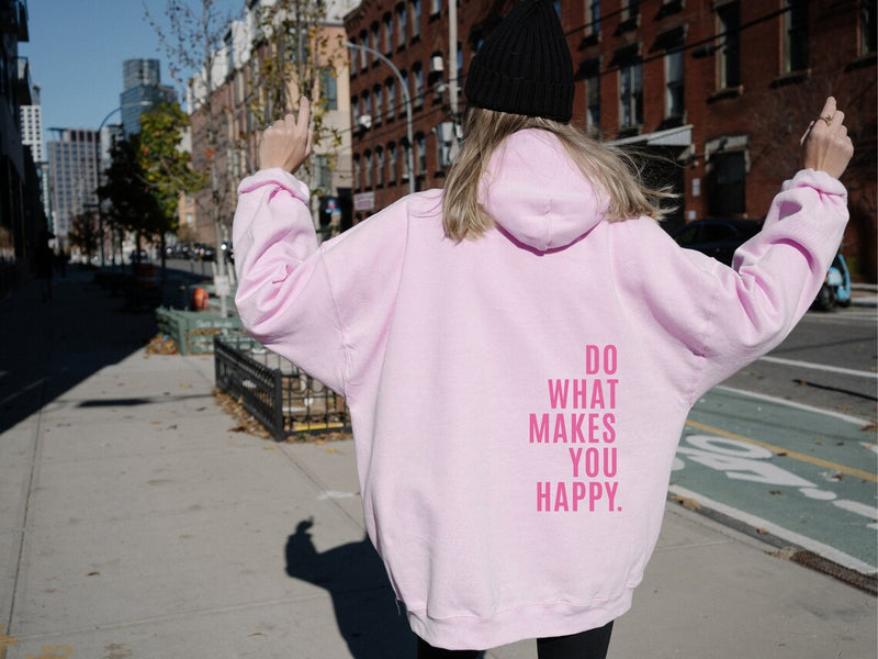 European and American all-match Christmas theme sweatshirt with full print floral Christmas elements and letter hooded sweatshirt with casual style