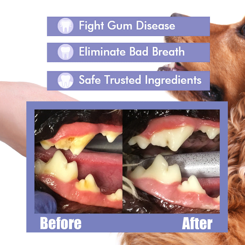 Yegbong Pet Oral Spray Cats and Dogs Breath Fresh Deodorizing Gingival Tartar Calculus Oral Care