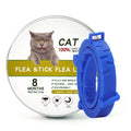 Cross-border pet cat and dog repellent collar flea repellent mosquito repellent dog collar flea repellent necklace waterproof strip factory direct sales