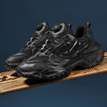 Sports shoes men's swivel buttons foreign trade large size daddy shoes couple running machine armor shoes men's shoes factory direct sales