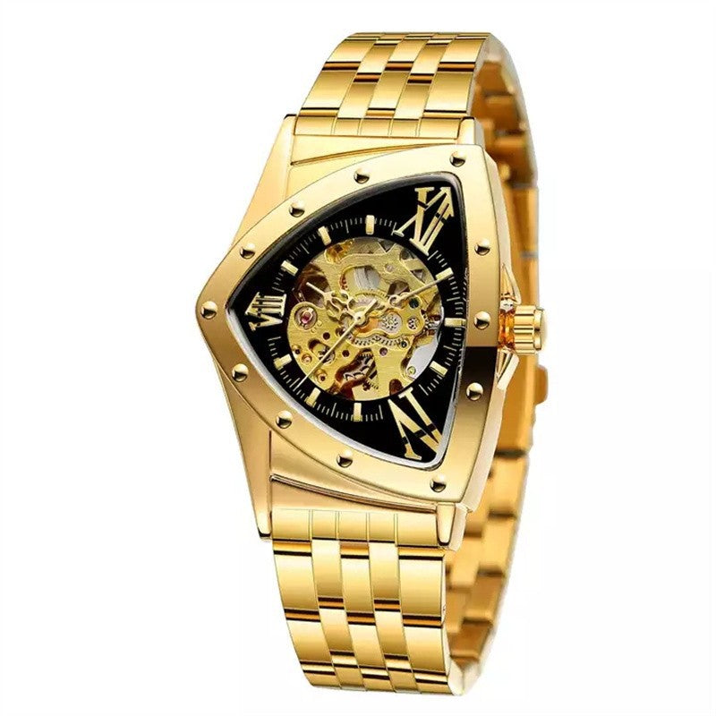 New TOMARCH European and American style men's fashionable and casual hollow triangle automatic mechanical watch wholesale