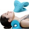 Cervical vertebra pillow anti-bow traction pillow special sleep pillow neck pillow repair curvature straightening corrector