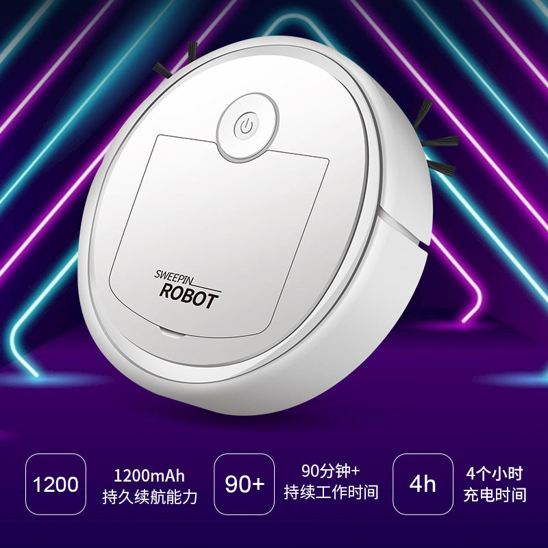 Intelligent sweeping robot three-in-one automatic sweeping suction drag cleaning machine lazy household vacuum cleaner gift wholesale