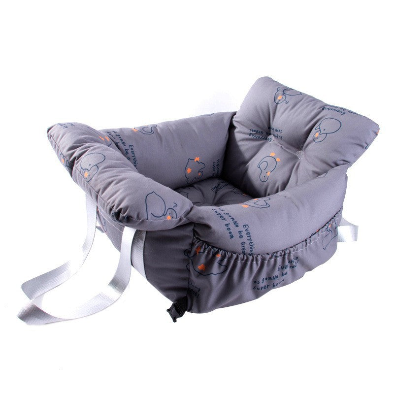 Cross-border popular car center control kennel dog kennel four seasons universal cat kennel supplies dog car mat pet car kennel manufacturer