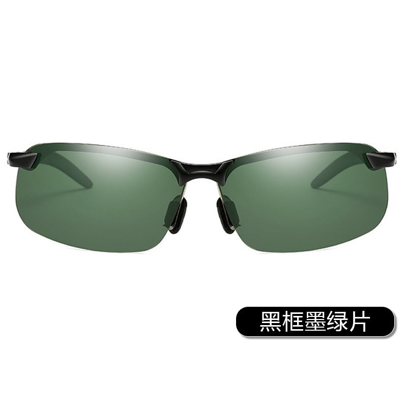 Smart Color-changing Polarized Sunglasses 3043 Sunglasses Men's Riding Day and Night UV Sunglasses