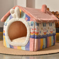 Manufacturer wholesale cat nest, cat villa, kennel house, universal for all seasons, internet celebrity closed cat house, pet supplies