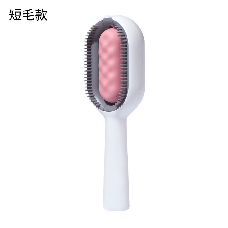 Gravity pet cleaning hair removal comb with wash-free wet wipes sticky hair device cat comb dog to remove floating hair for cats and dogs