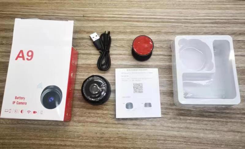 a9 wireless camera wifi high-definition night vision home high-definition intelligent remote network wide-angle vision