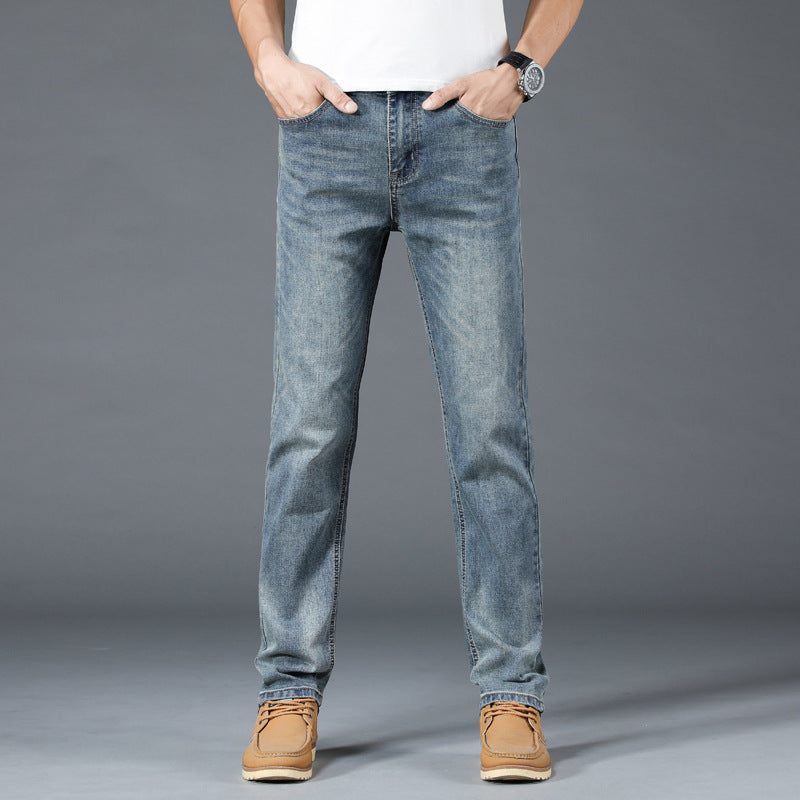 Export foreign trade cut label men's clothing genuine clearance light luxury cattle goods original tail goods jeans men's pants first line tail order