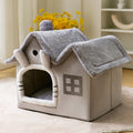 Double roof detachable and washable dog house four seasons universal cat bed autumn and winter tent dog bed pet bed cat house dog house dog house