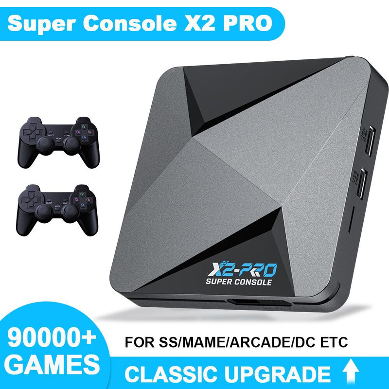 X2 PRO home game console 3D dual system game box with TV HD nostalgic arcade dual joystick PS