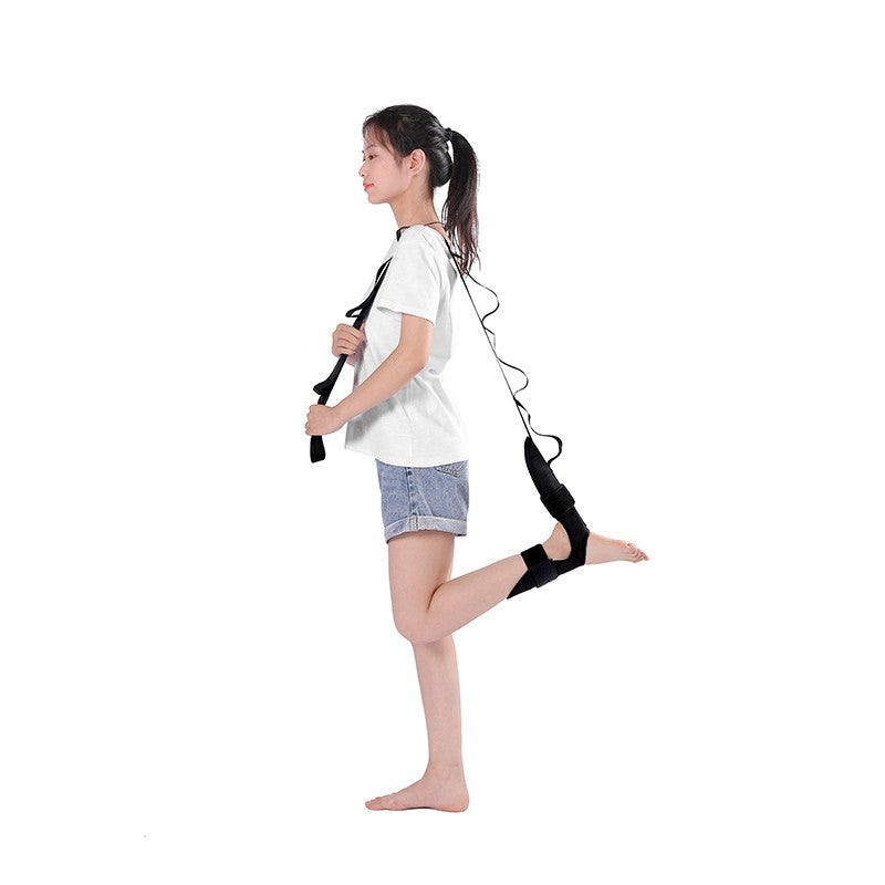 Manufacturers rehabilitation lajin belt yoga stretch belt auxiliary ligament ankle stretcher belt yoga fitness training equipment
