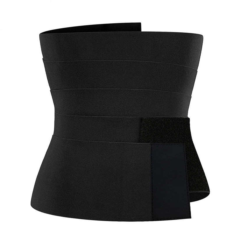 Cross-border independent station yoga long restraint belt thin waist and abdomen belt tight BANDAGE WRAP