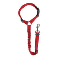 Pet car safety rope dog leash ring elastic retractable reflective strip dog leash wholesale