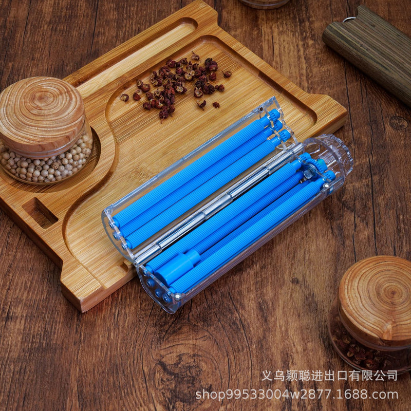 New upgraded household manual cigarette rolling machine hand-rolled cigarette rolling machine cigarette puller manufacturer spot cigarette filler