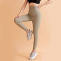 Maternity pants shark skin trousers early autumn outer wear sports high elastic hip lift belly support pregnancy mommy yoga leggings new