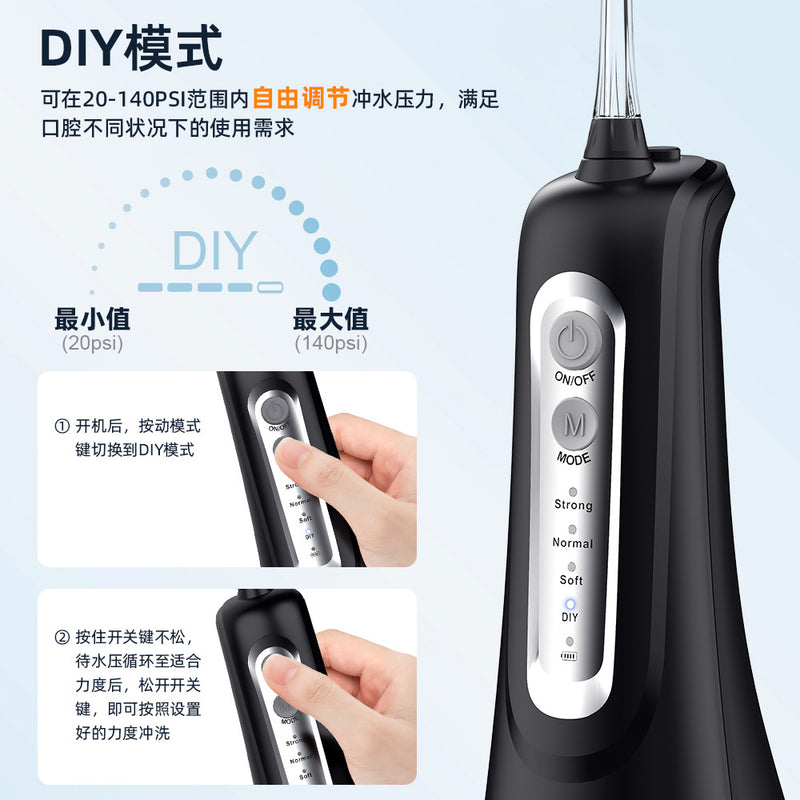 Factory direct sales portable dental rinser electric oral cleaning toothscaler remover calculus irrigator toothscaler water flosser
