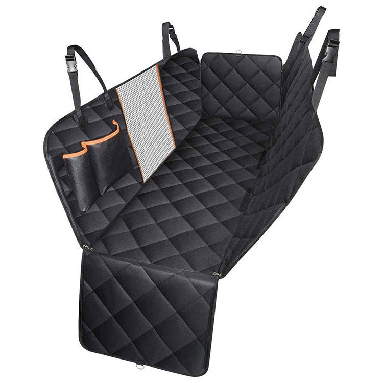 Amazon hot selling car pet mat car rear seat dog waterproof and anti-dirty seat cushion car quilted cotton thick dog mat